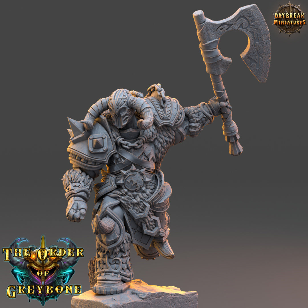 Paladin - aus der Reihe The Order of Greybone von Daybreak Miniatures