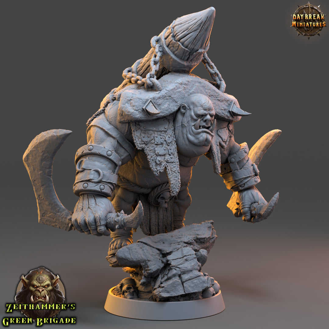 Orc - aus der Reihe Zeithammer’s Green Brigade von Daybreak Miniatures