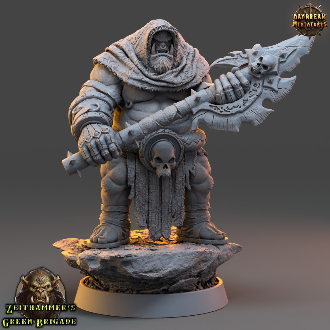 Orc - aus der Reihe Zeithammer’s Green Brigade von Daybreak Miniatures
