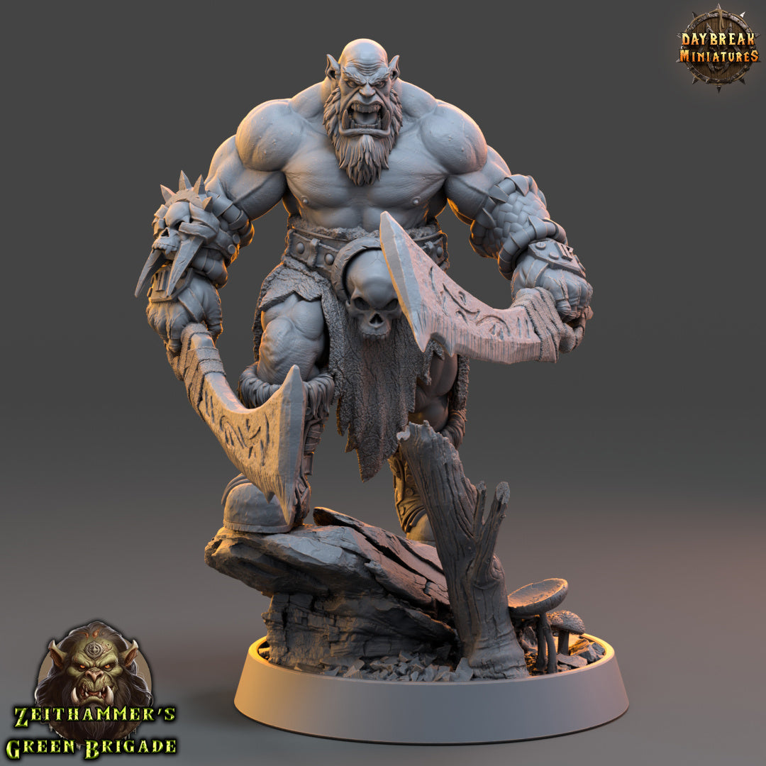Orc - aus der Reihe Zeithammer’s Green Brigade von Daybreak Miniatures