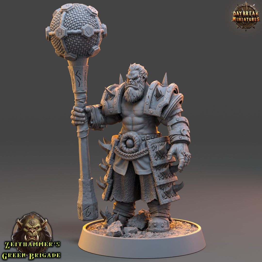 Orc - aus der Reihe Zeithammer’s Green Brigade von Daybreak Miniatures