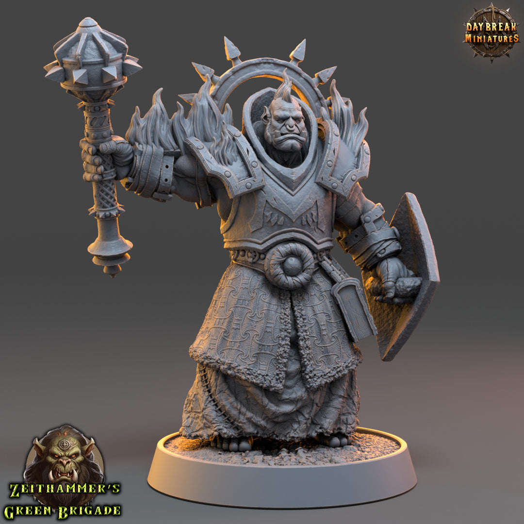 Orc - aus der Reihe Zeithammer’s Green Brigade von Daybreak Miniatures