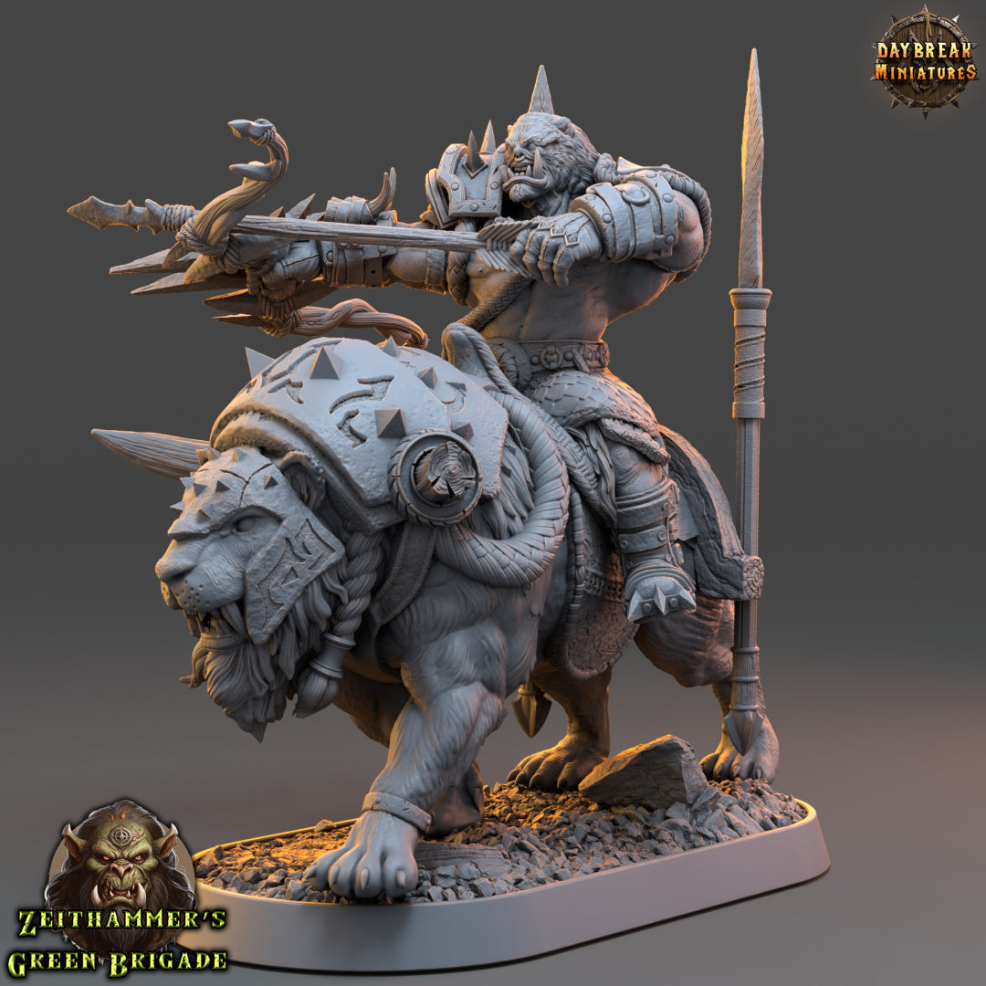 Orc - aus der Reihe Zeithammer’s Green Brigade von Daybreak Miniatures