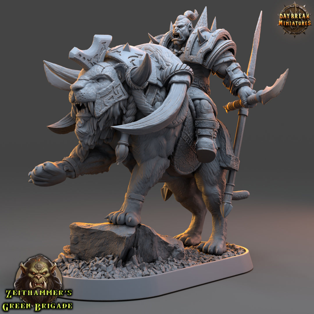 Orc - aus der Reihe Zeithammer’s Green Brigade von Daybreak Miniatures