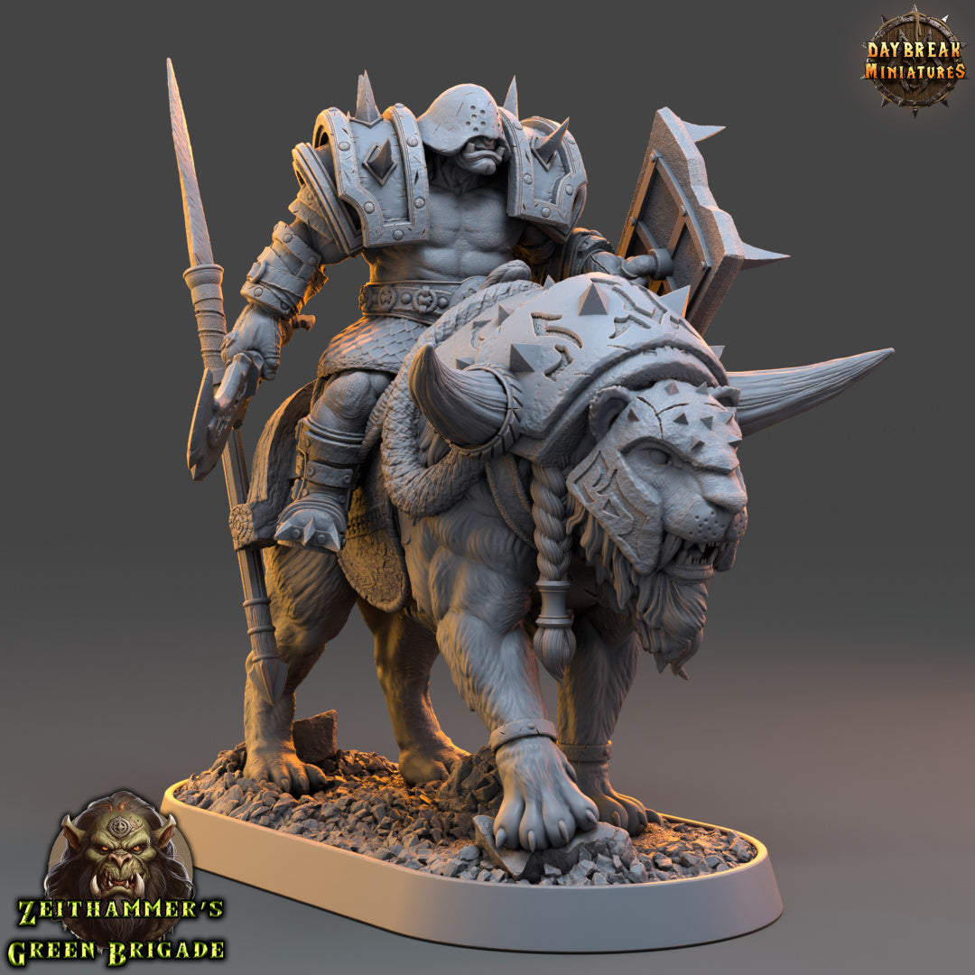 Orc - aus der Reihe Zeithammer’s Green Brigade von Daybreak Miniatures