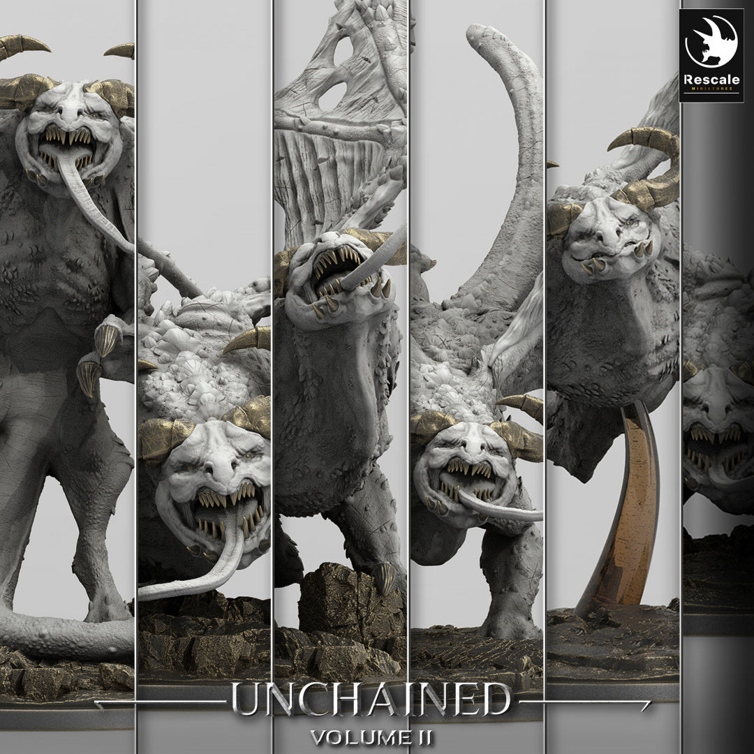 Dragon Grogbann - de la série Unchained II par Rescale Miniatures