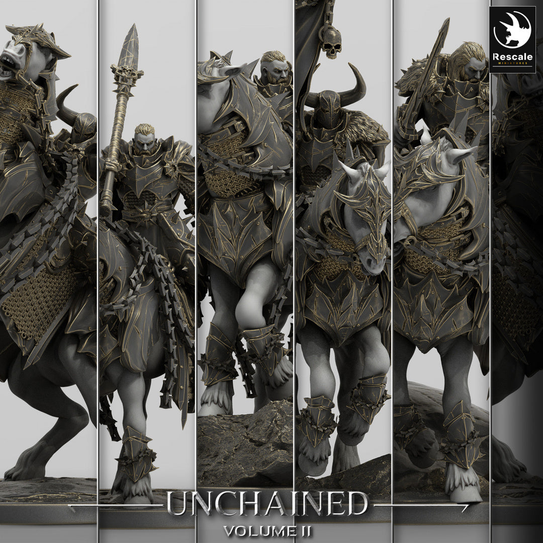 Horse - aus der Reihe Unchained II. von Rescale Miniatures