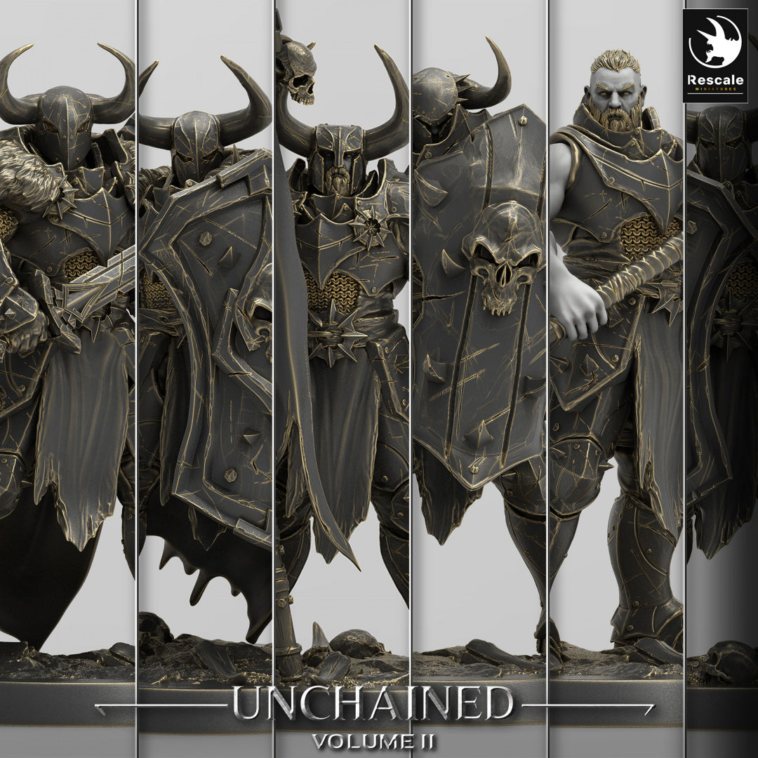 Warrior - aus der Reihe Unchained II. von Rescale Miniatures