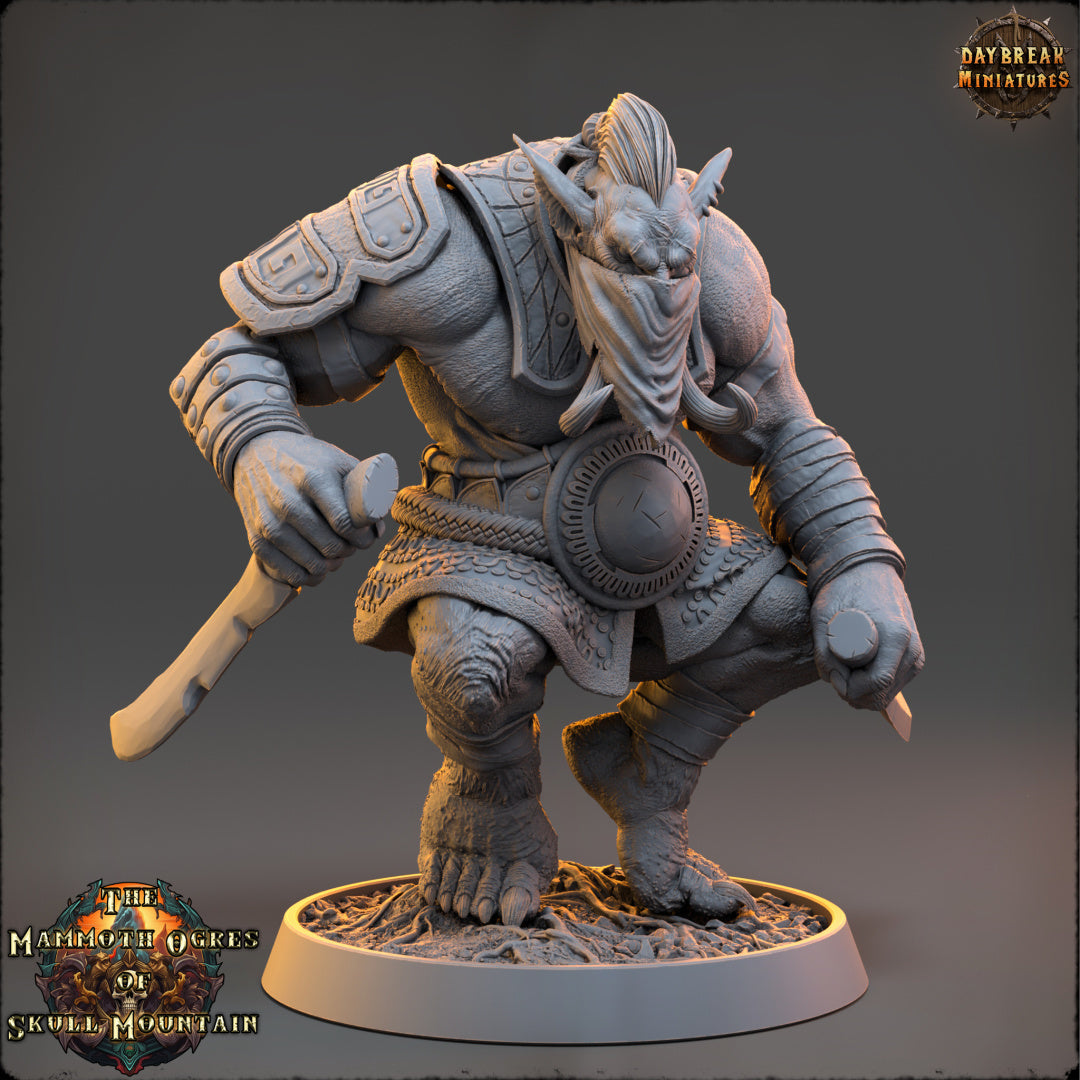 Oger - aus der Reihe The Mammoth Ogres of Skull Mountain von Daybreak Miniatures