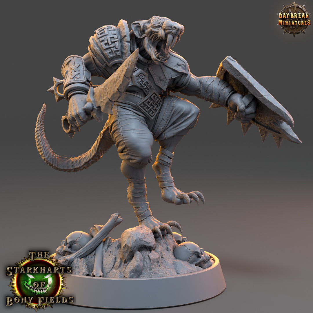 Rats - aus der Reihe The Starkharts of Bony Fields von Daybreak Miniatures