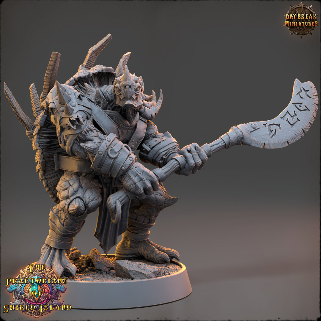 Schildkröten - aus der Reihe The Praetorians of Shield Island von Daybreak Miniatures