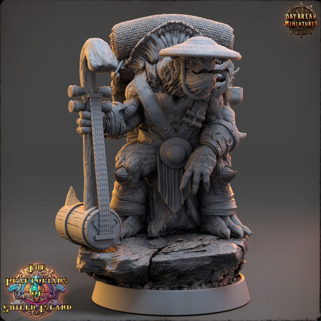 Schildkröten - aus der Reihe The Praetorians of Shield Island von Daybreak Miniatures