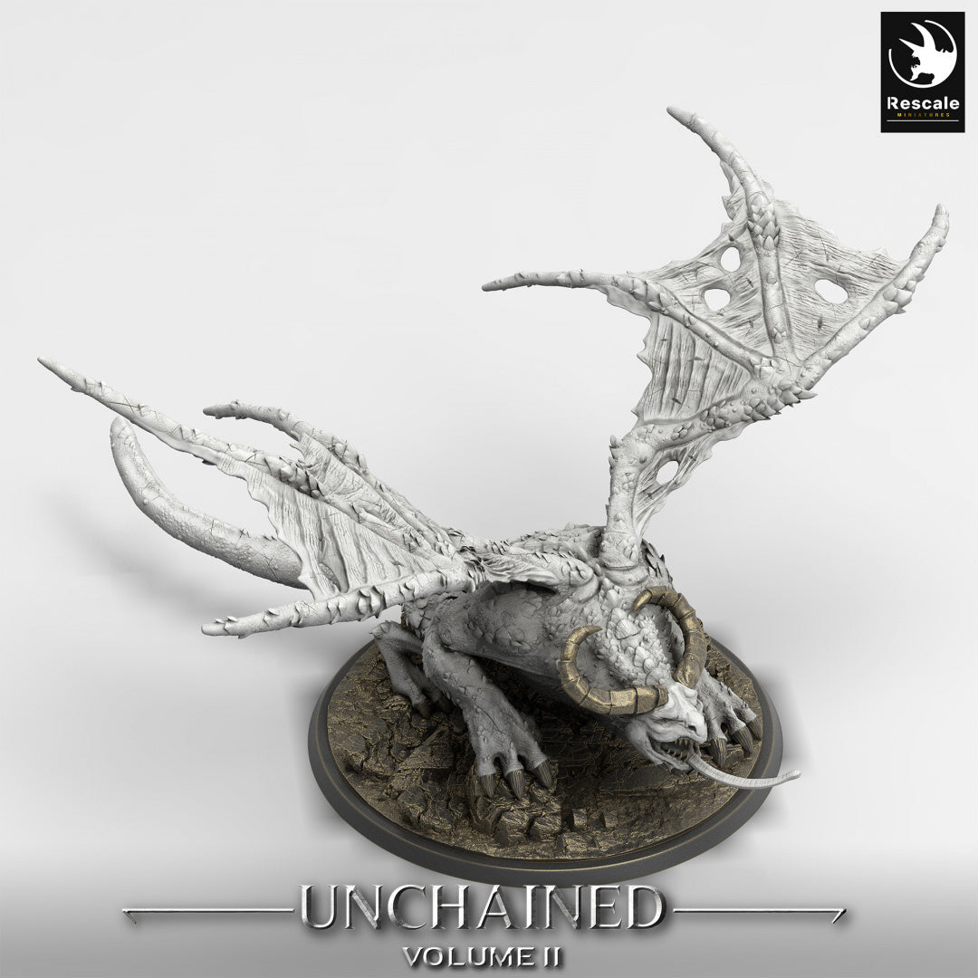 Dragon Grogbann - de la série Unchained II par Rescale Miniatures