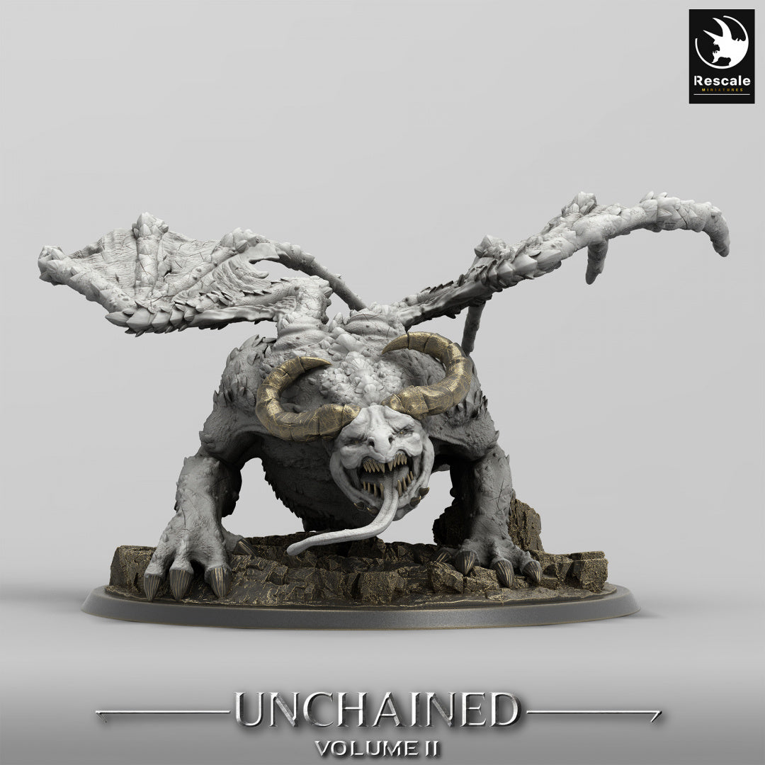 Dragon Grogbann - de la série Unchained II par Rescale Miniatures