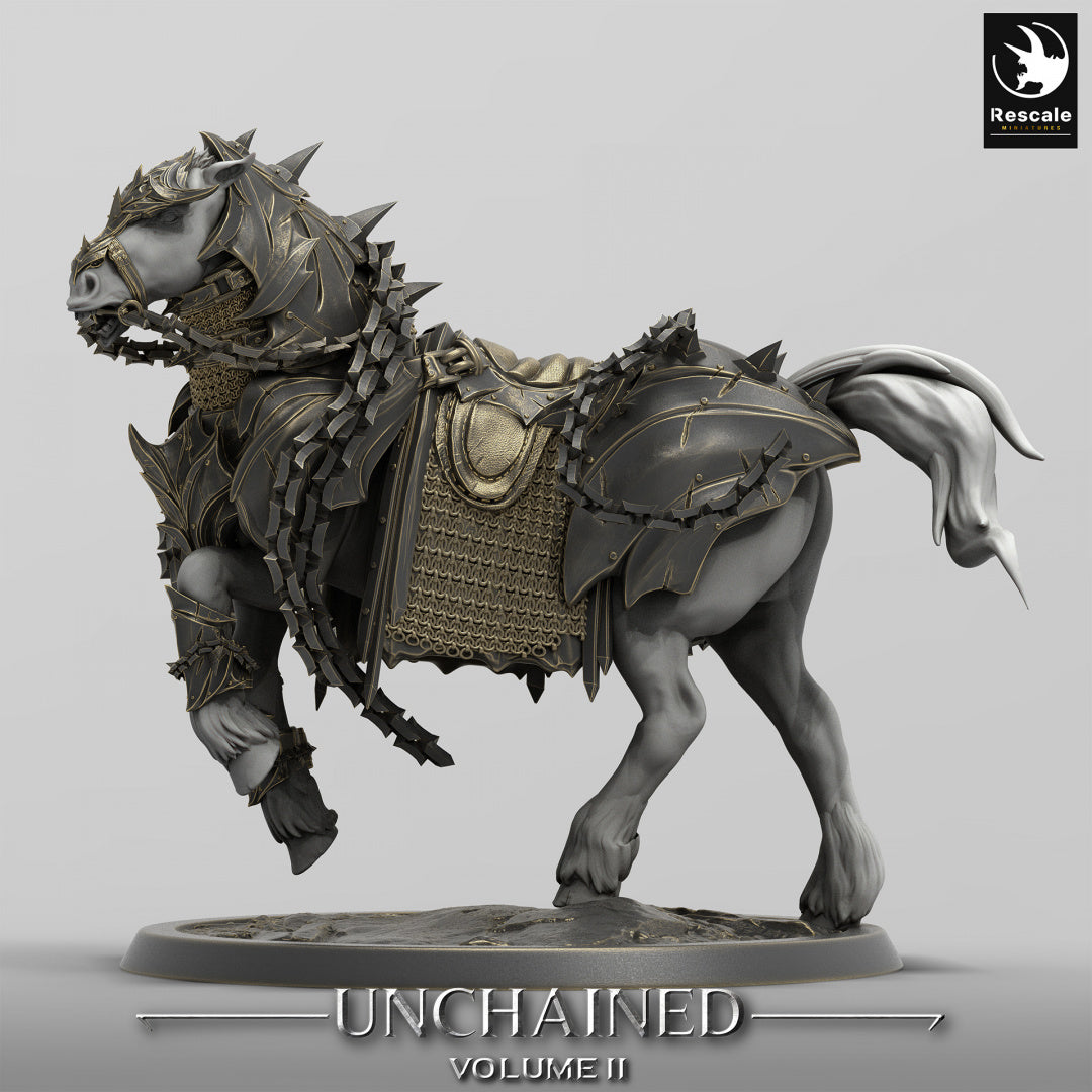 Horse - aus der Reihe Unchained II. von Rescale Miniatures
