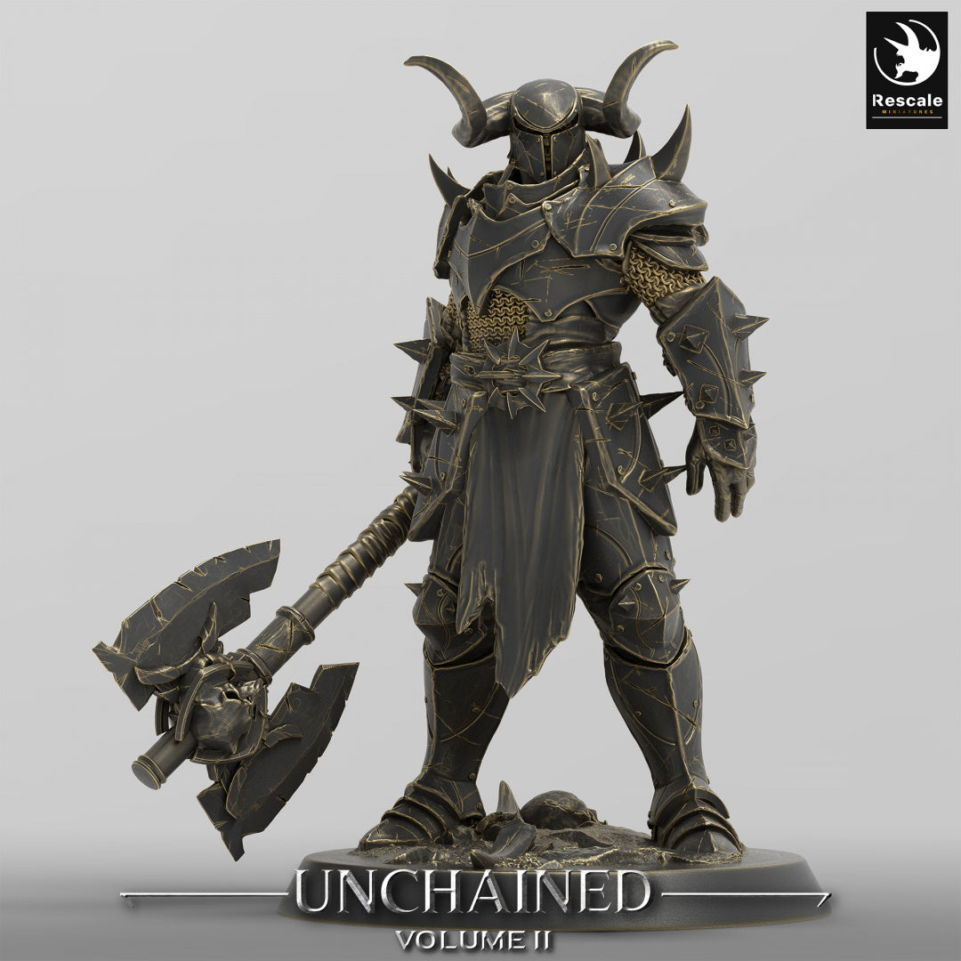 Warrior - aus der Reihe Unchained II. von Rescale Miniatures