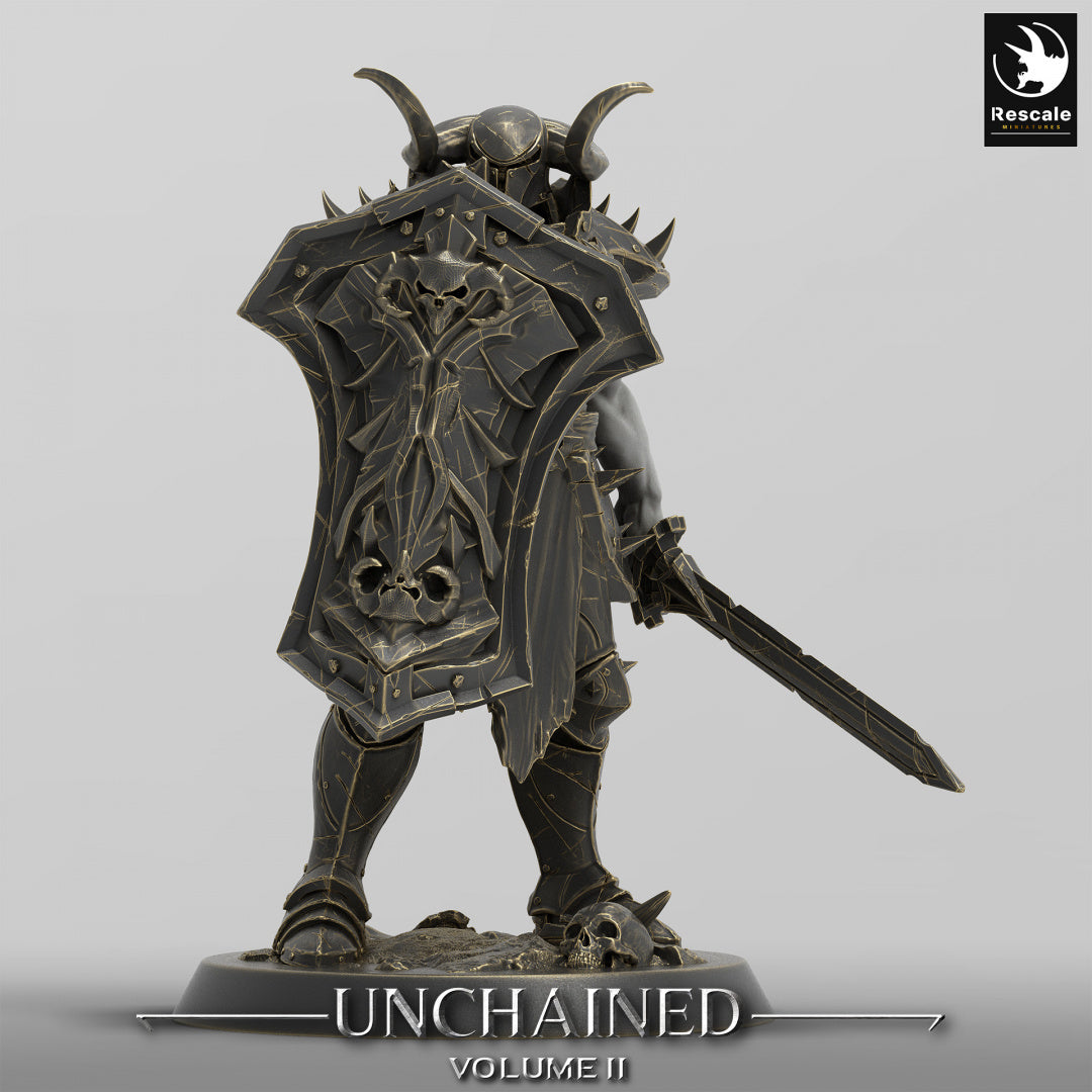 Warrior - aus der Reihe Unchained II. von Rescale Miniatures