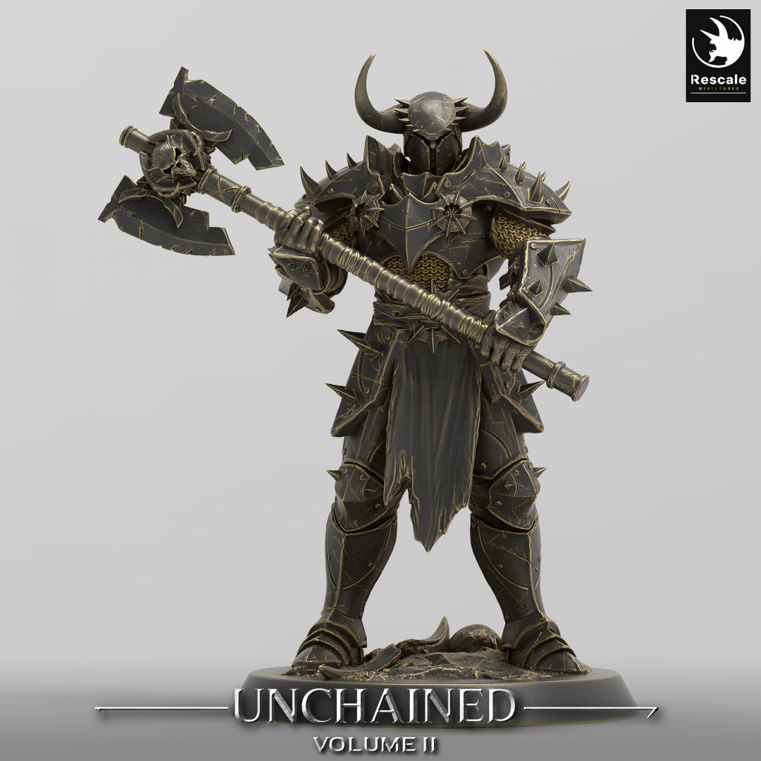 Warrior - aus der Reihe Unchained II. von Rescale Miniatures