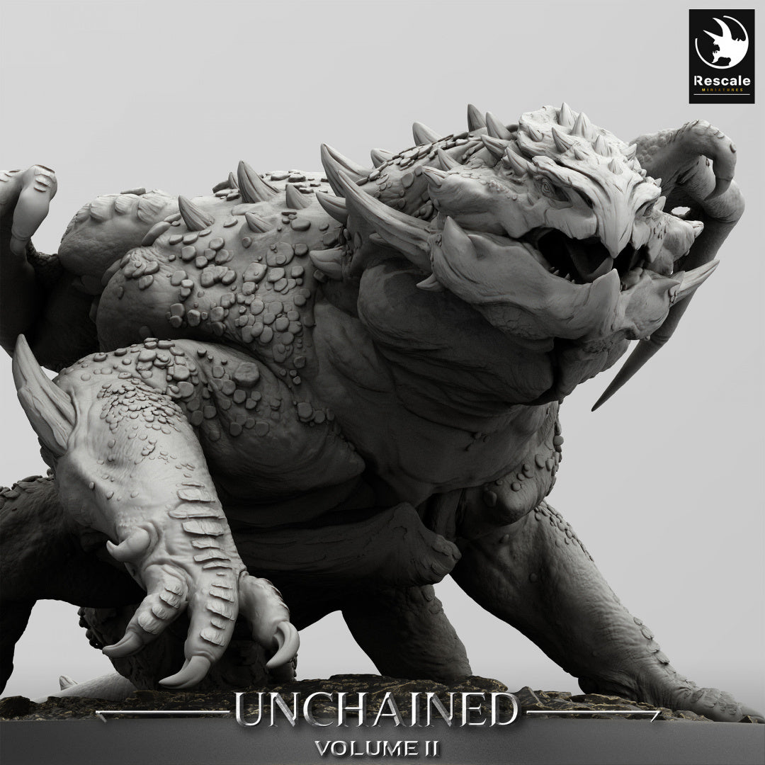 Volcanic Dragon Walk - aus der Reihe Unchained II. von Rescale Miniatures