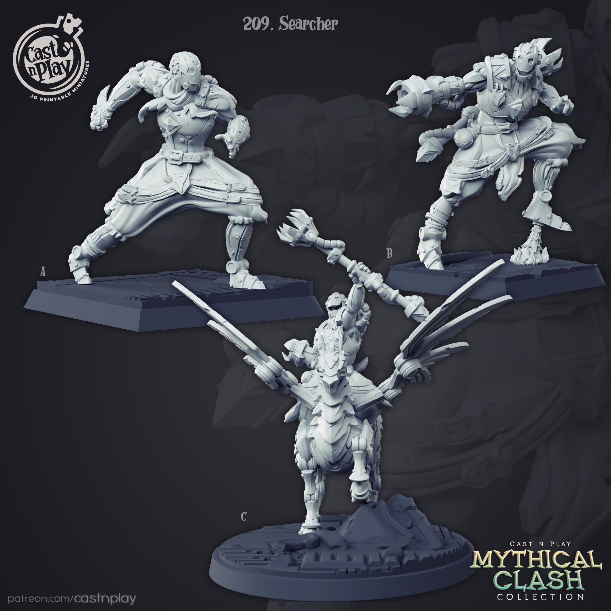 Searcher - aus der Reihe Mythical Clash von Cast n Play