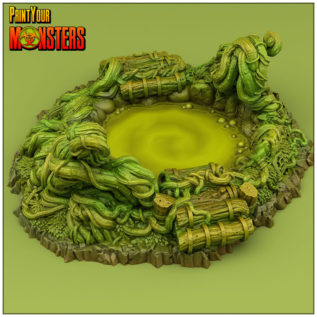 Swamp - Swamp Creature Pack - Print Your Monsters
