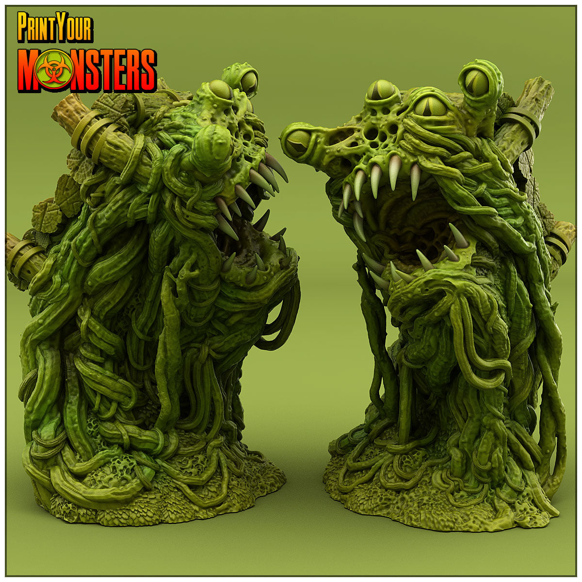 Monster - Swamp Creature Pack - Print Your Monsters