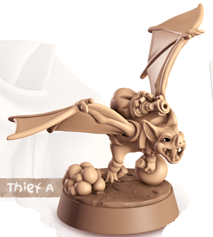 Bat - Flyers - Vatt - Animal Companions by Cornelia - Cast n Play