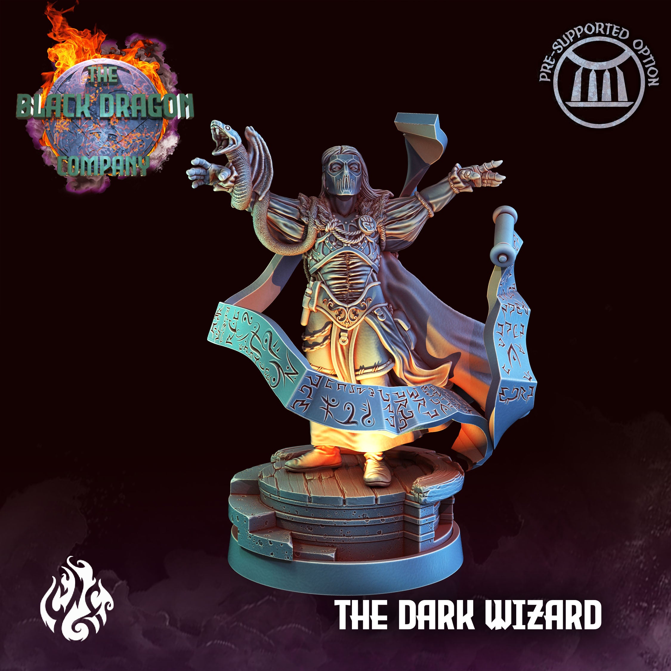 The Dark Wizard - aus der Reihe The Black Dragon Company von Crippled God Foundry