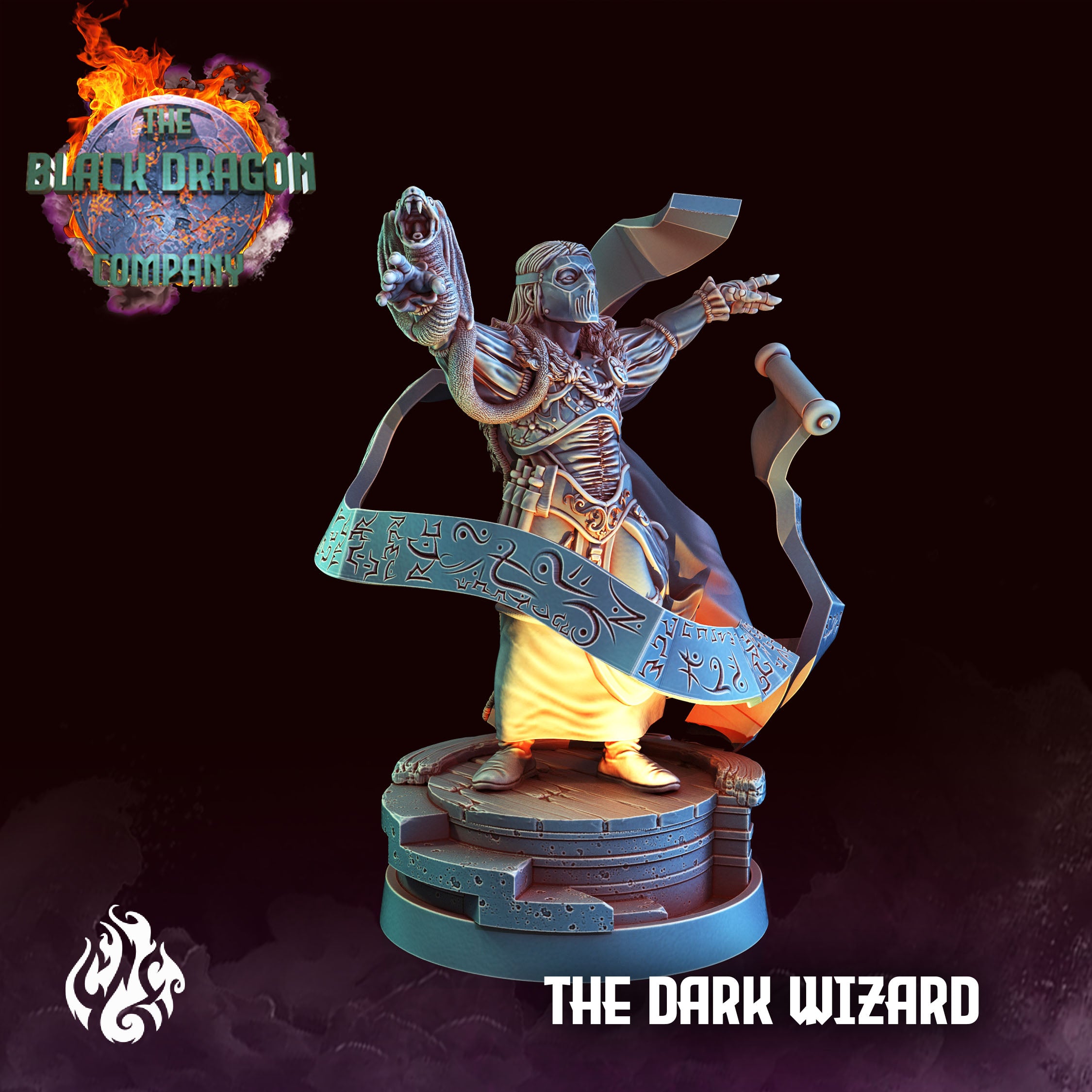 The Dark Wizard - aus der Reihe The Black Dragon Company von Crippled God Foundry