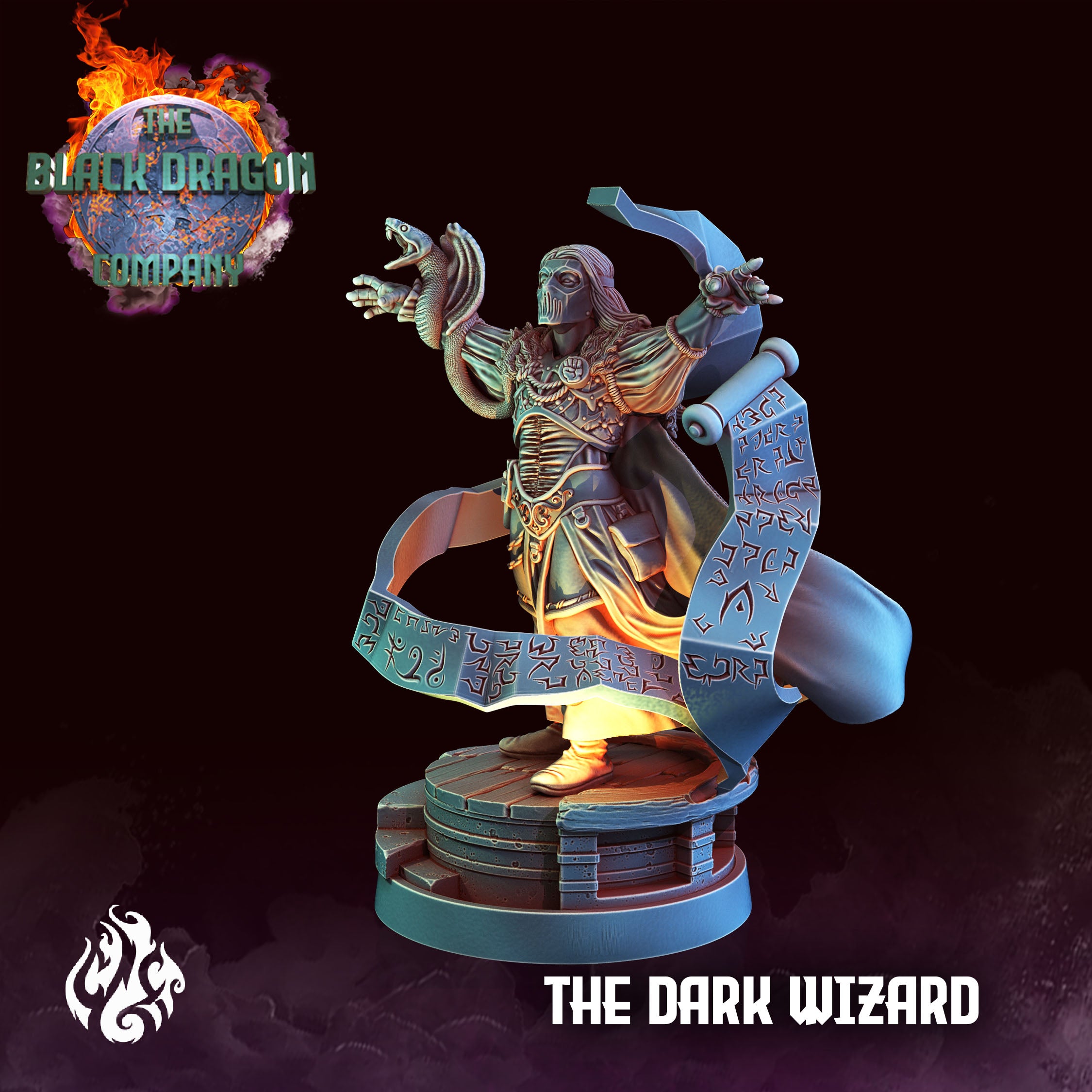 The Dark Wizard - aus der Reihe The Black Dragon Company von Crippled God Foundry