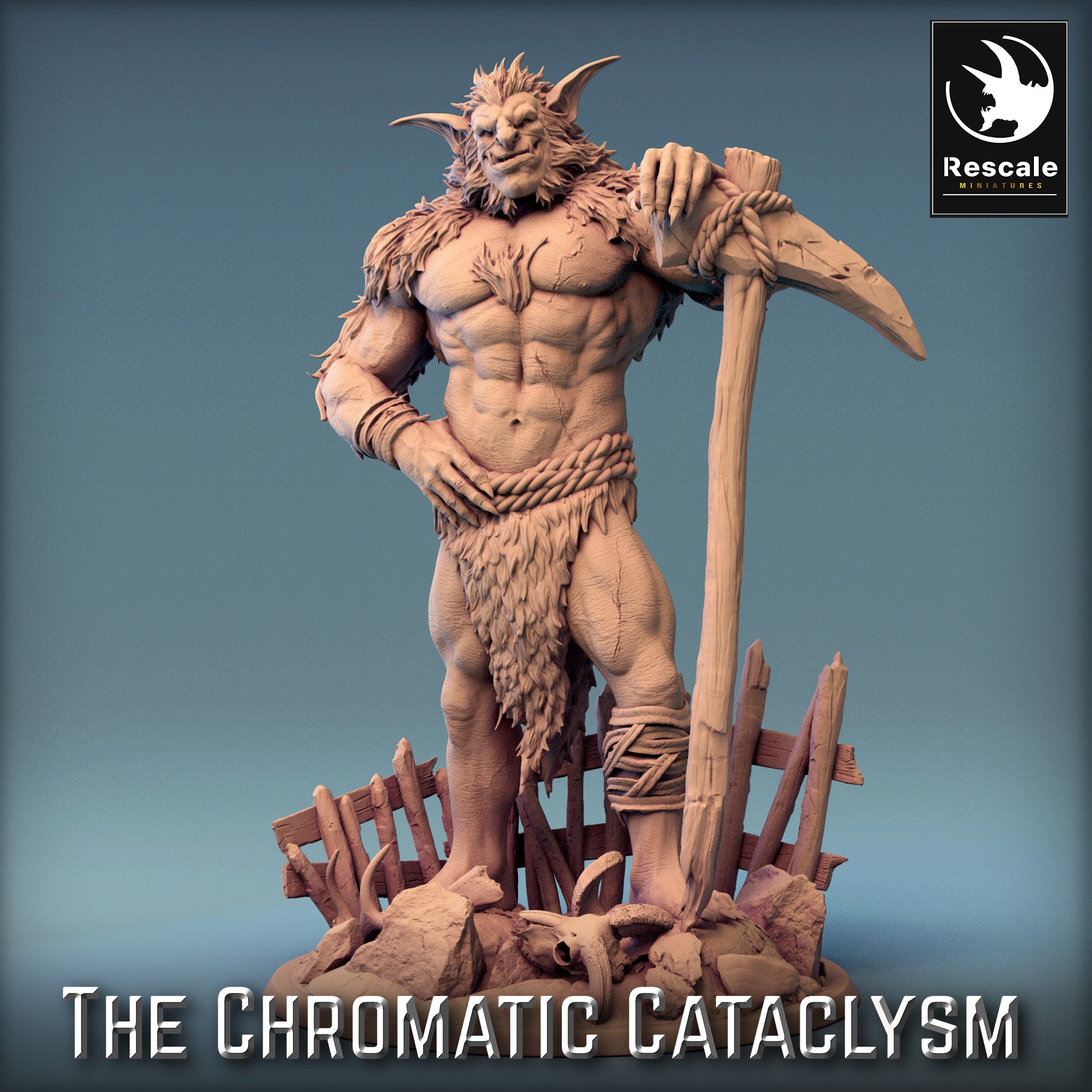 Tiamat Troll - Rescale Miniatures