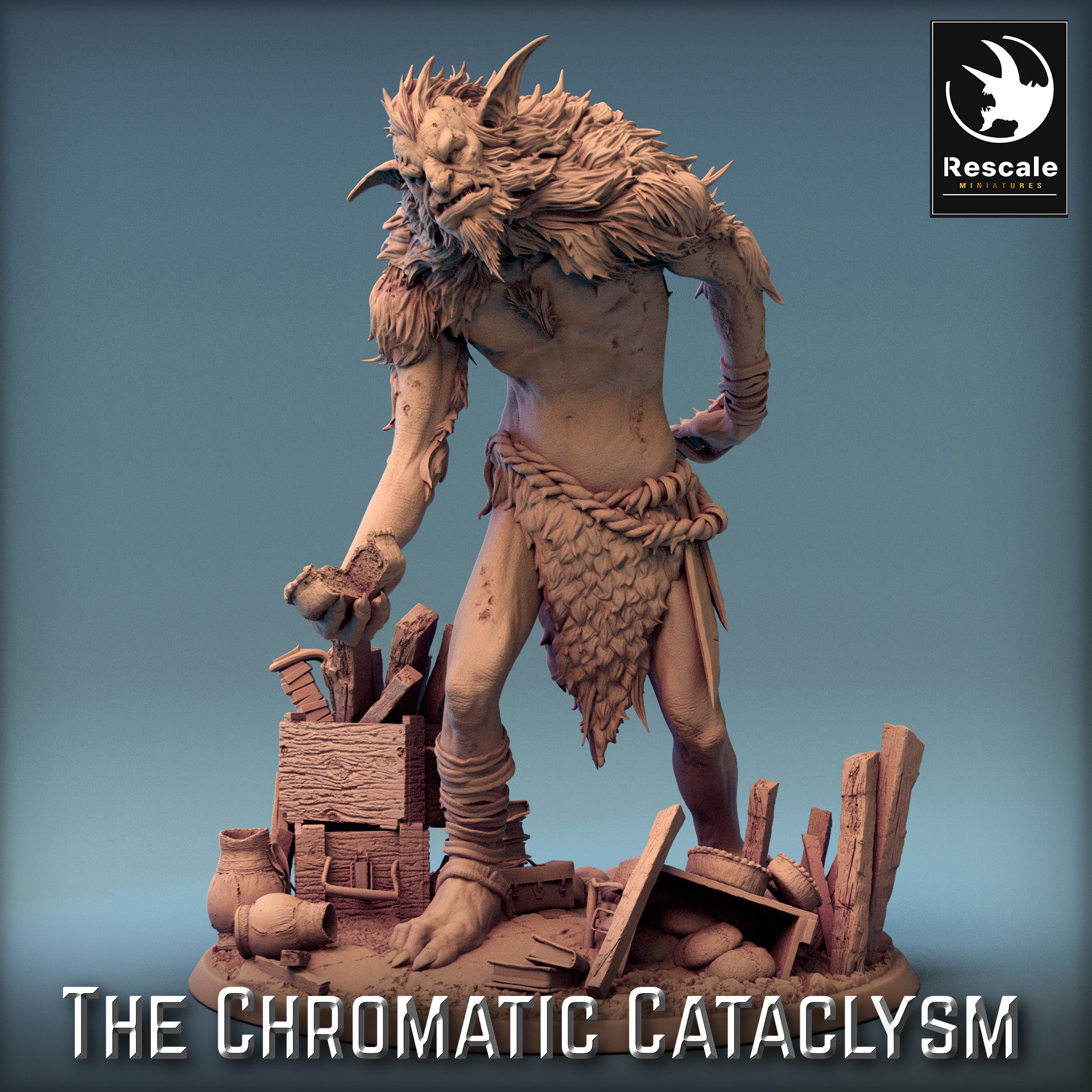 Tiamat Troll - Rescale Miniatures