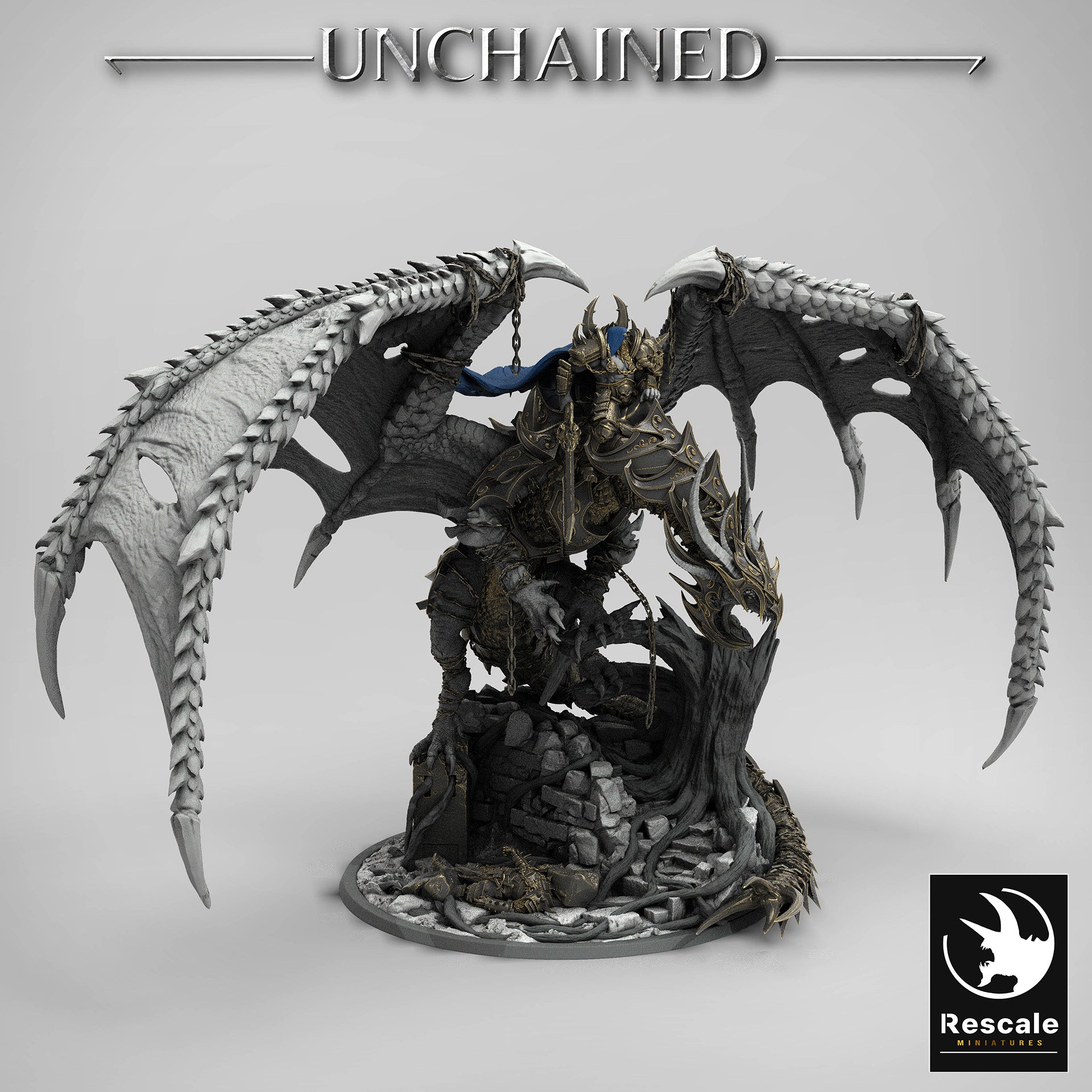 Dragon from the Unchained I series by Rescale Miniatures
