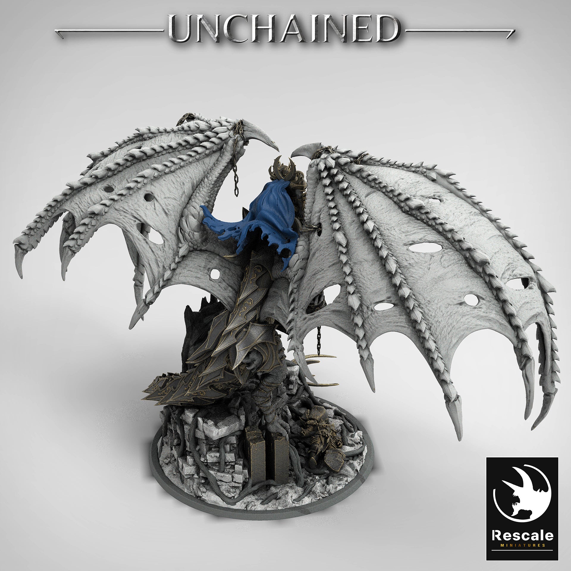 Dragon from the Unchained I series by Rescale Miniatures