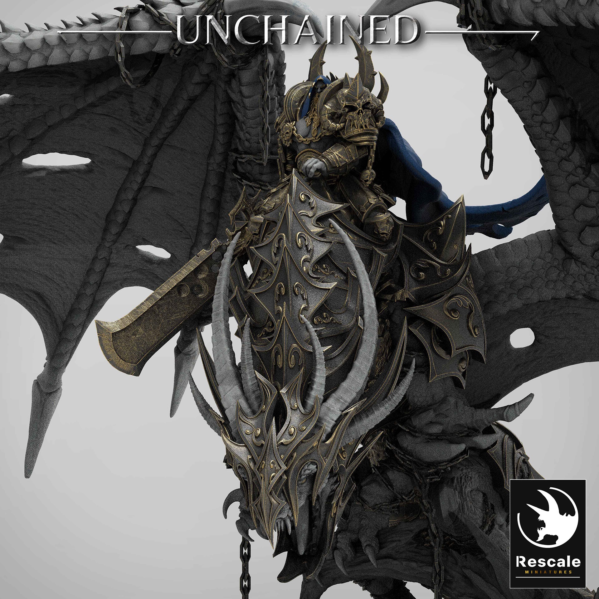 Dragon from the Unchained I series by Rescale Miniatures