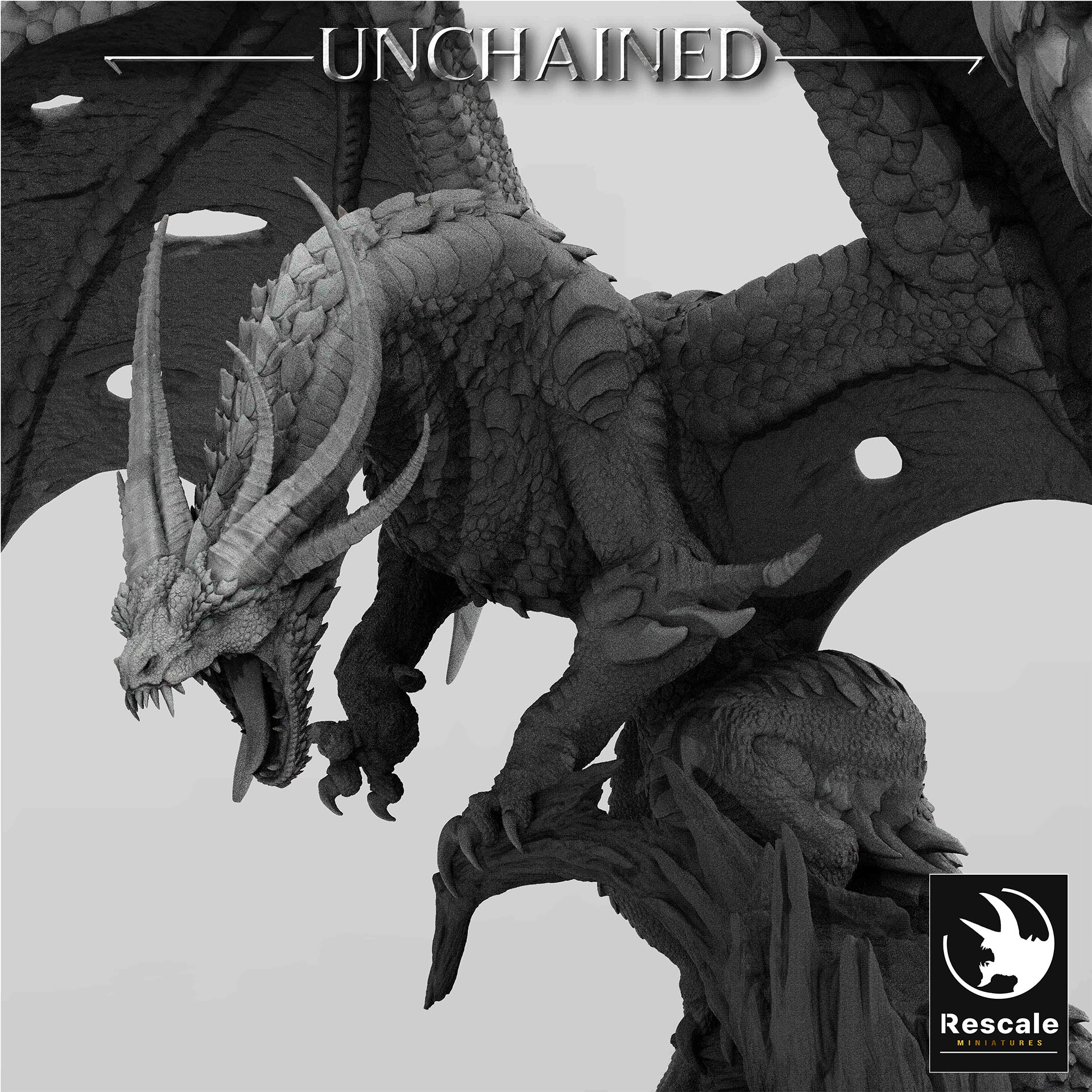 Dragon from the Unchained I series by Rescale Miniatures