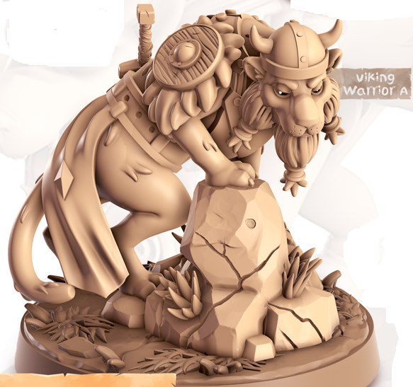 Tiger - Wild Felines - Tai - Animal Companions by Cornelia - Cast n Play