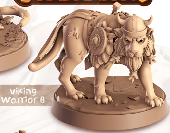 Tiger - Wild Felines - Tai - Animal Companions by Cornelia - Cast n Play