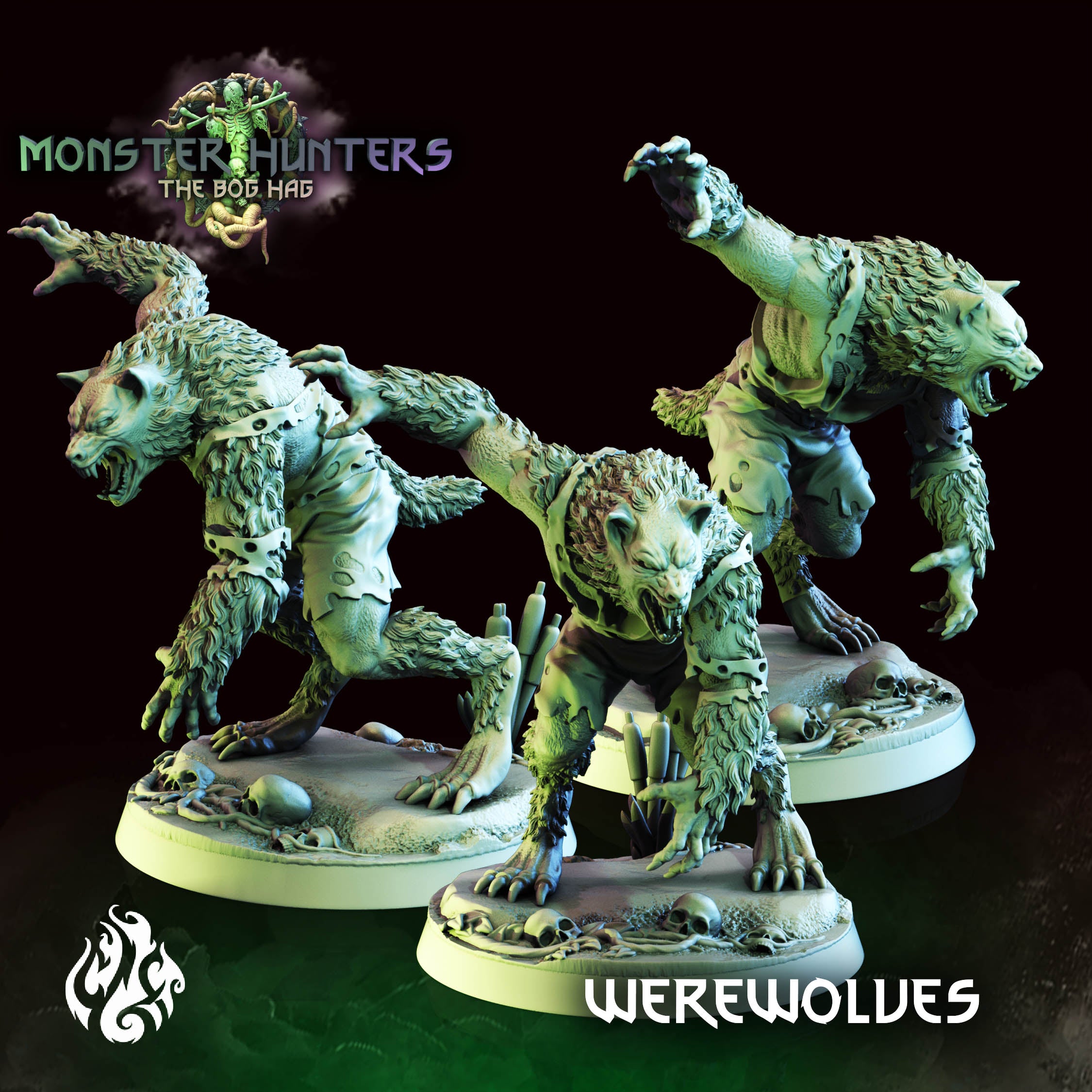 Werewolves - aus der Reihe Monster Hunters von Crippled God Foundry