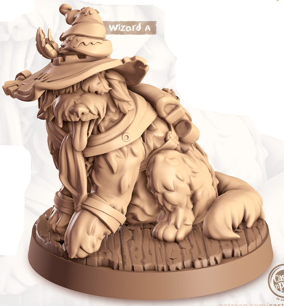 Old English Sheperd - Dogs - Sheppar - Animal Companions by Cornelia - Cast n Play