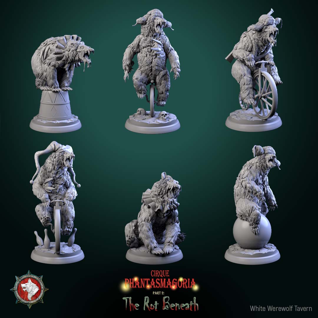 The Celestine Spinners - from the Cirque Phantasmagoria 1 series by White Werewolf Tavern