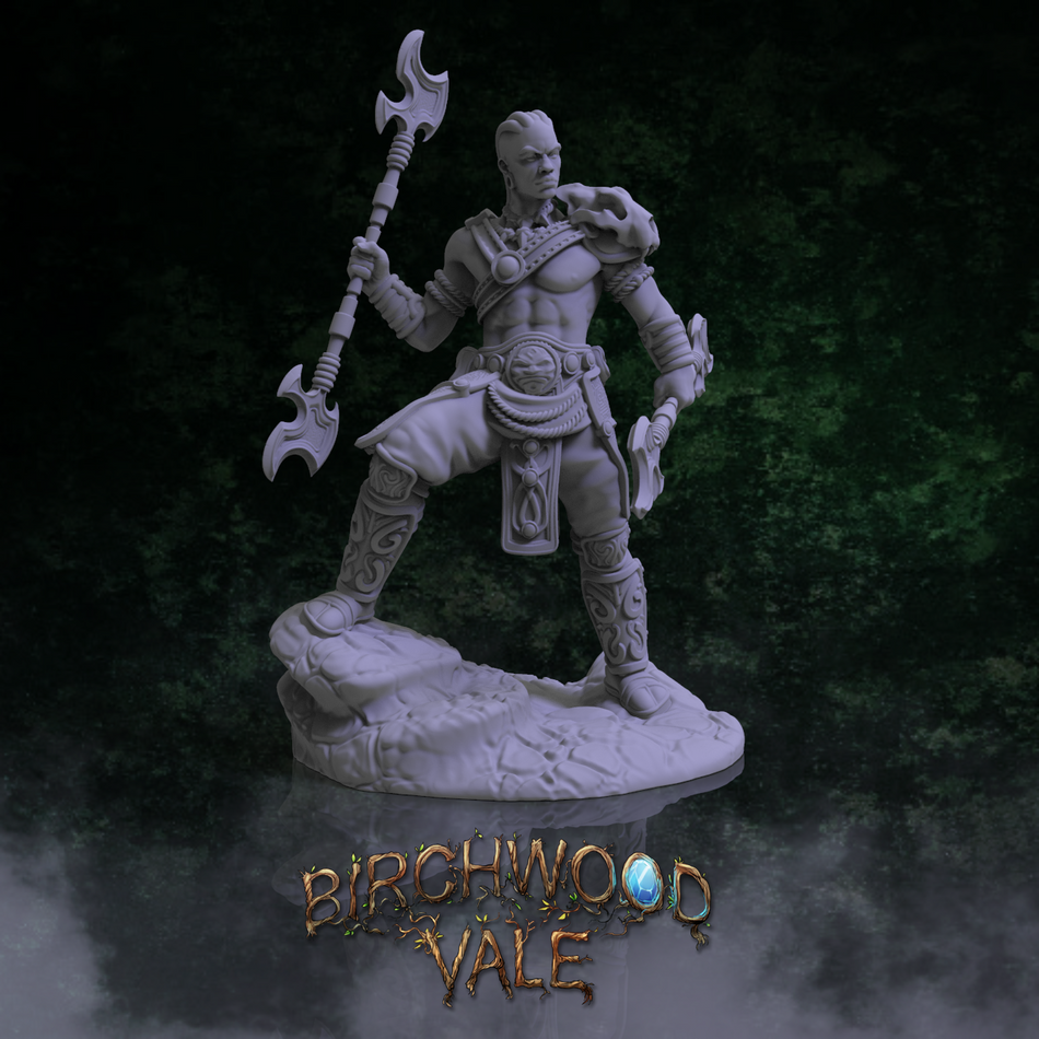 Zama - Barbar aus der Reihe Birchwood Vale Heroes von RMPrintable