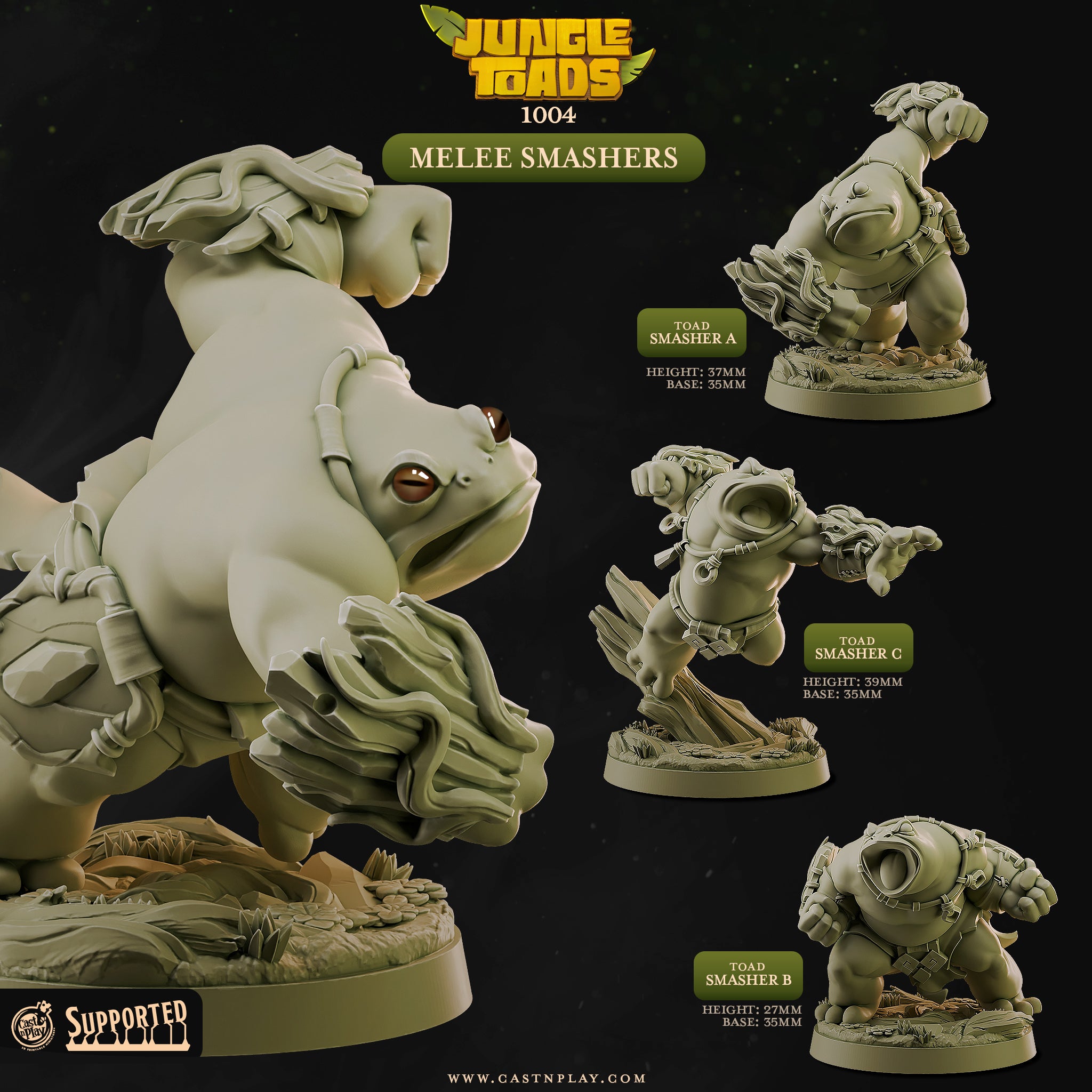 Owlfolk Allies – de la série Woodland Heroes de Cast n Play