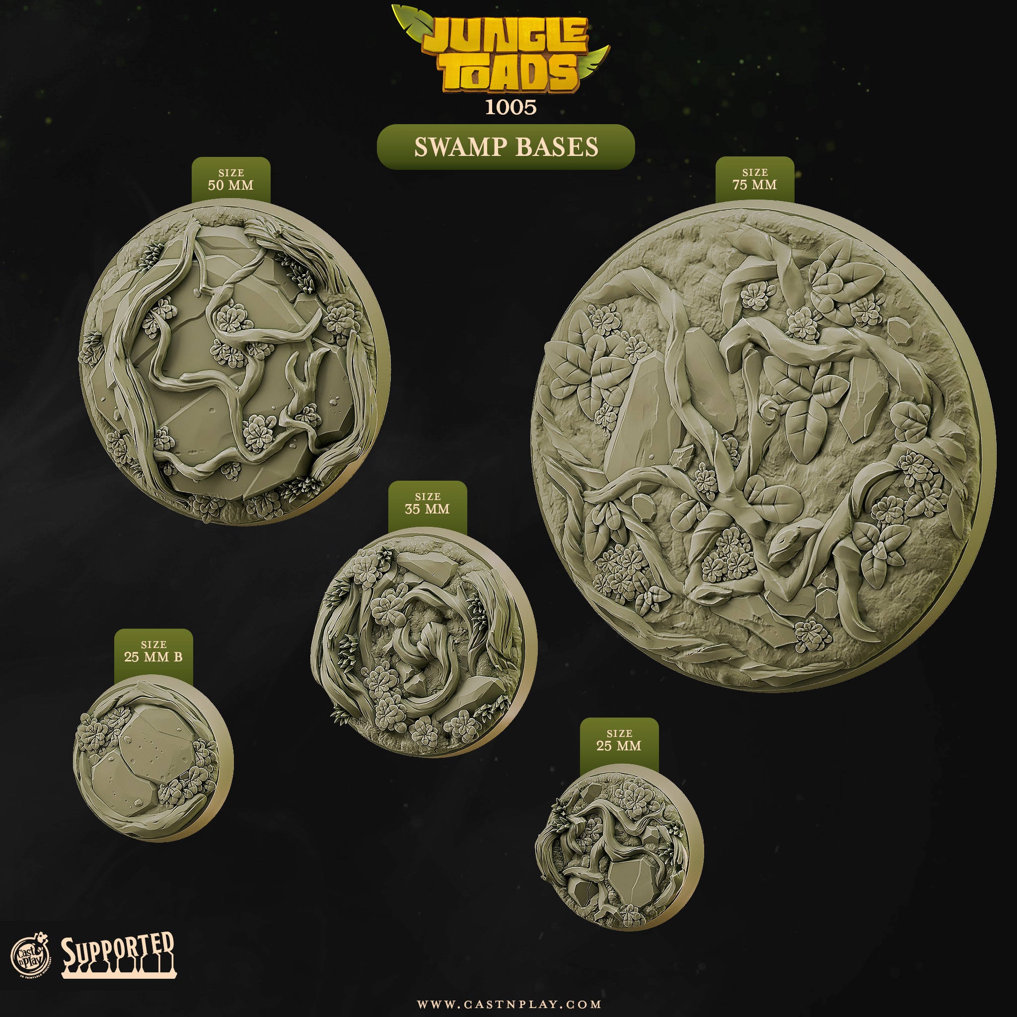 Bard Bases - from the series The Ballad of the Rat Plague by Cast n Play