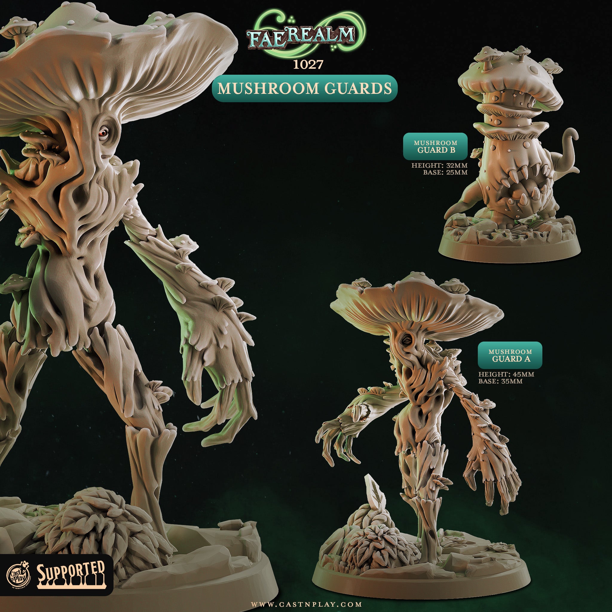 Mushroom Guards - aus der Reihe Fae Realm von Cast n Play