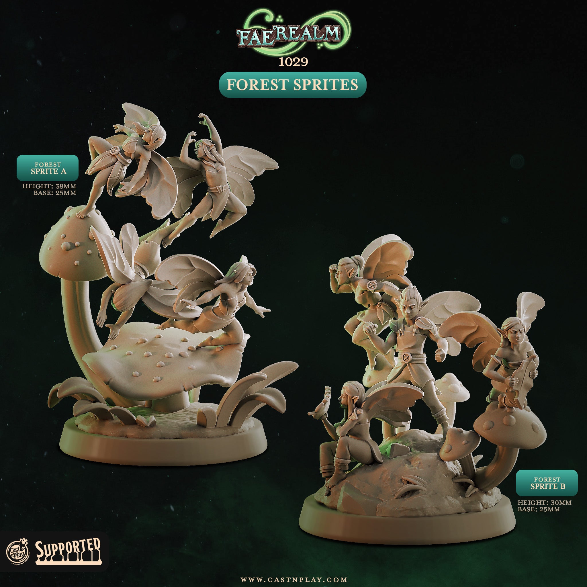 Forest Sprites - aus der Reihe Fae Realm von Cast n Play