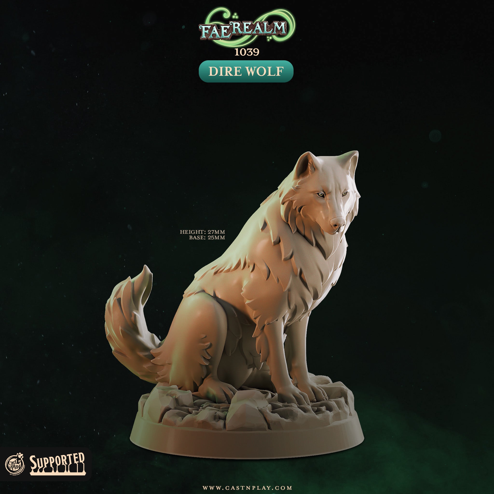 Dire Wolf - aus der Reihe Fae Realm von Cast n Play