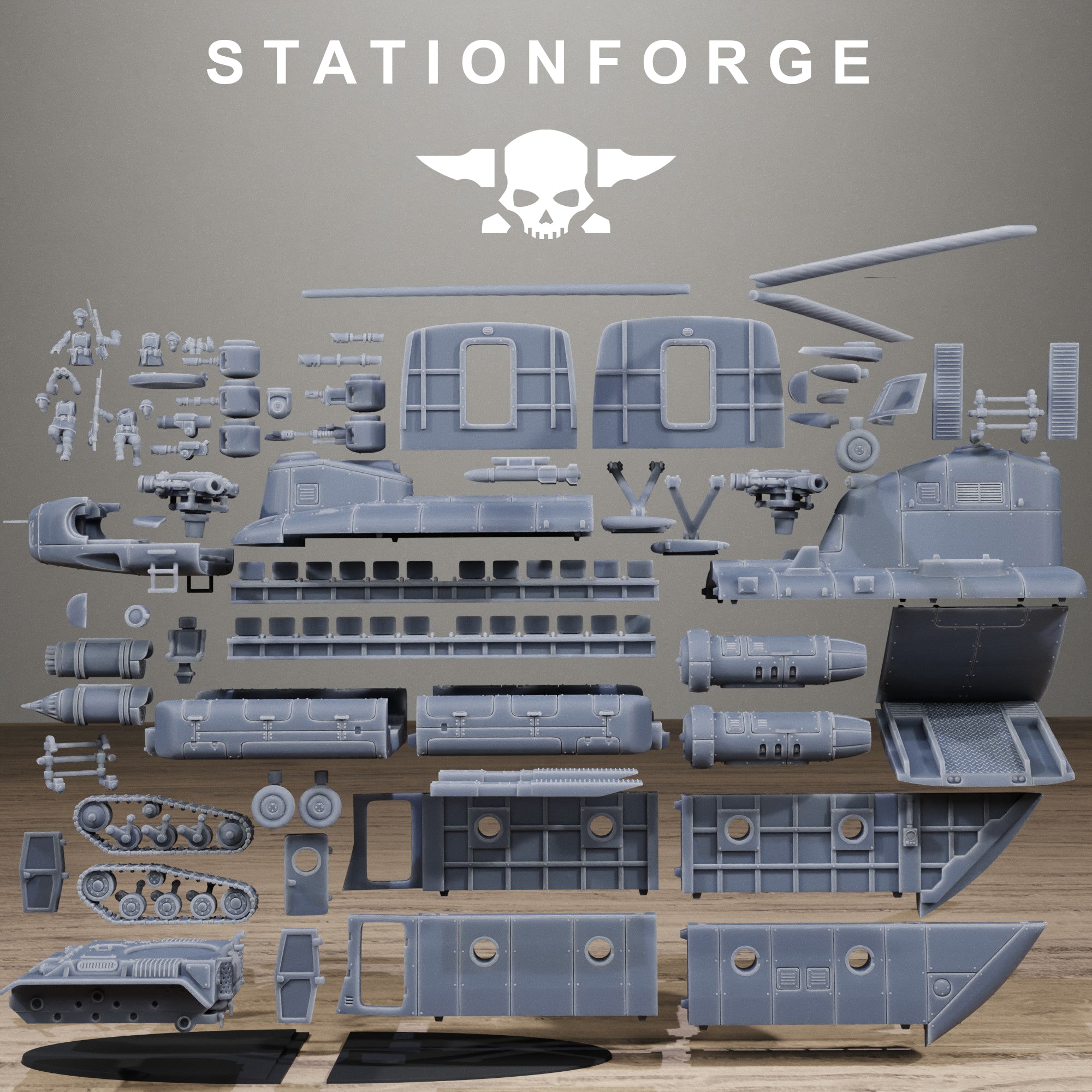 Free Guard Sky Titan + Crew - Station Forge
