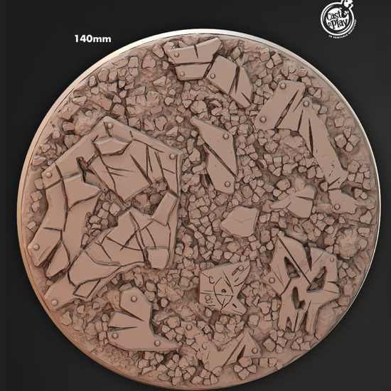 Orc Bases - Iron Skull Orcs - Cast n Play