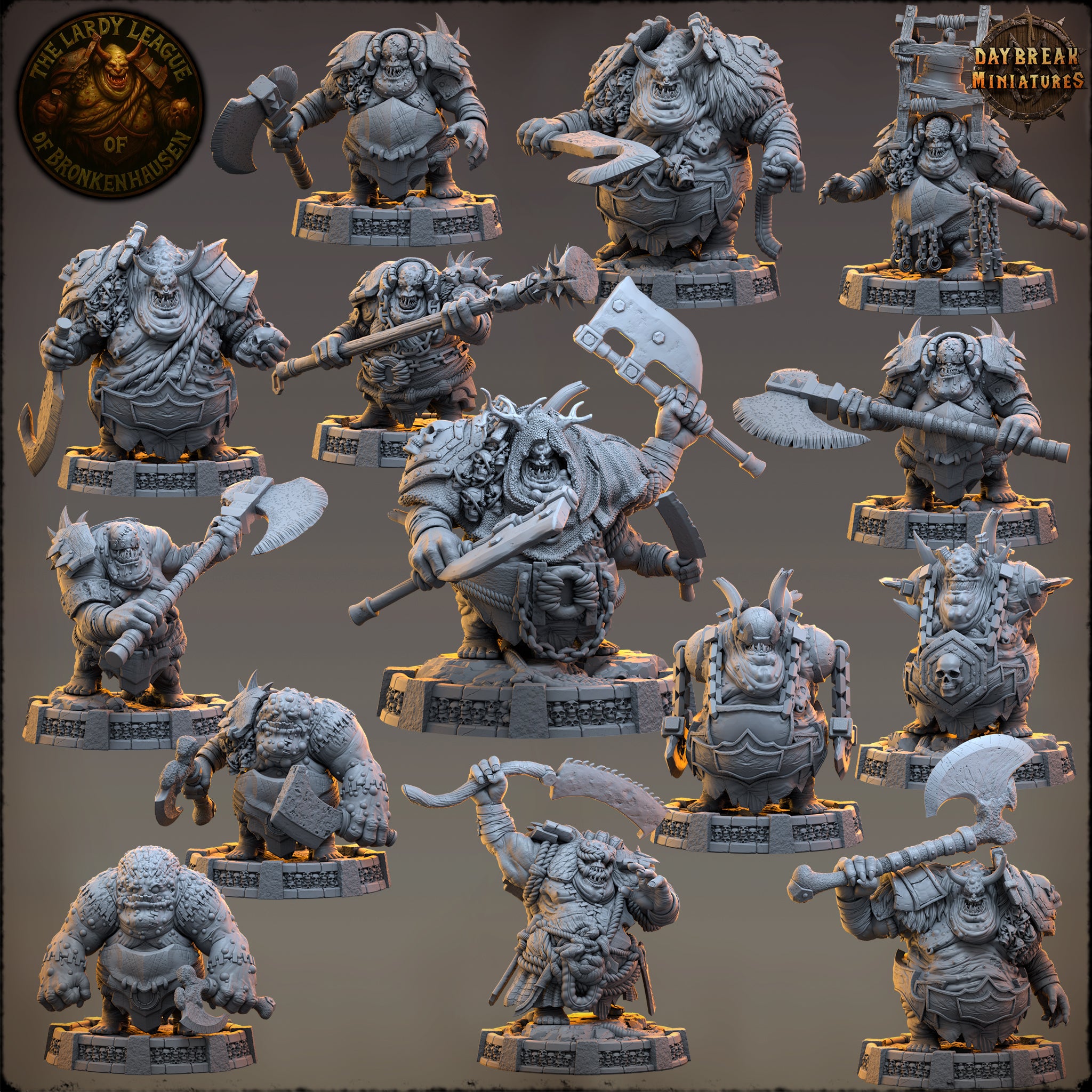Goblins - from the Grenadiers of Crudevale series by Daybreak Miniatures